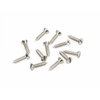 FENDER PICKGUARD SCREWS SLOTTED VINTAGE 0018368049 - GUITARE TÉLÉCASTER