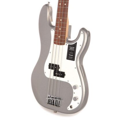 FENDER PLAYER P BASS PF SILVER – Image 2