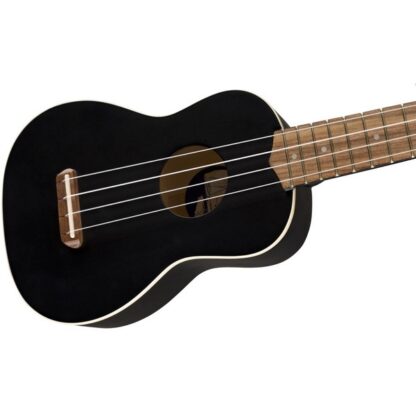 FENDER UKULELE VENICE SOPRANO BLK NRW – Image 4