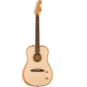 FENDER HIGHWAY DREADNOUGHT ROSEWOOD NATURAL HOUSSE