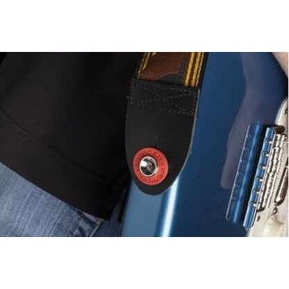 FENDER STRAP BLOCKS 4 PIECES ALL BLACK – Image 2