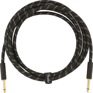 CABLE FENDER 3M DROIT TWEED NOIR