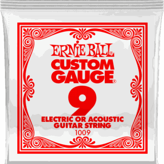 ERNIE BALL 009 ACIER PLEIN