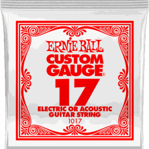 ERNIE BALL 017 ACIER PLEIN