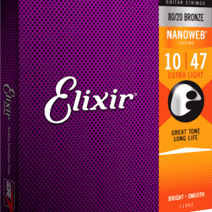 ELIXIR ACOUSTIQUE NANOWEB BRONZE 10-47