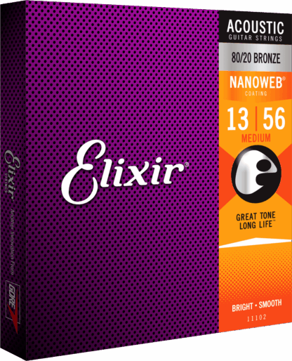ELIXIR ACOUSTIQUE NANOWEB BRONZE 13/56