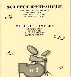 AGOSTINI SOLFEGE RYTHMIQUE VOL 1