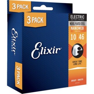 ELIXIR PACK DE 3 JEUX  ELECTRIC NANOWEB 10/46