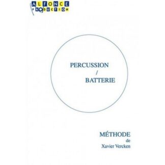 VERCKEN XAVIER BATTERIE MÉTHODES