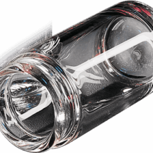 DUNLOP BOTTLENECK LARGE THICK TRANSPARENT