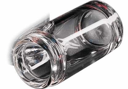 DUNLOP BOTTLENECK LARGE THICK TRANSPARENT