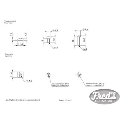 SCHALLER VIS ALLEN POUR LOCKNUT BLACK (X3) – Image 2