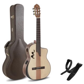 MANUEL RODRIGUEZ CAFÉ CORTADO NOYER FRISÉ NYLON SATINÉ ÉLECTRO ETUI