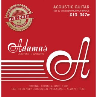 ADAMAS PHOSPHORE BRONZE ACOUSTIQUE 12 CORDES LIGHT .010-.047