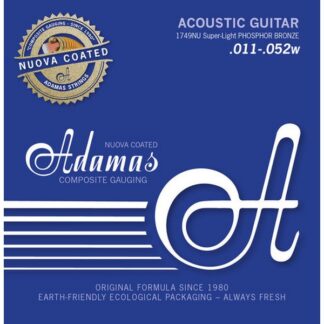 ADAMAS PHOSPHORE BRONZE ACOUSTIQUE SUPER-LIGHT .011-.052