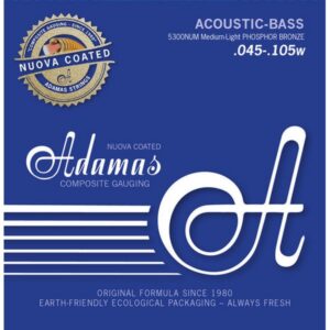 ADAMAS CORDES BASSE ACOUSTIQUE JEU 4 CORDES MED