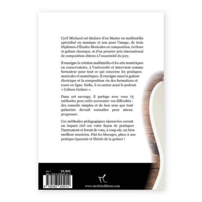 75 METHODES POUR APPRENDRE ET MAITRISER LA GUITARE MORLOT EDITIONS – Image 2