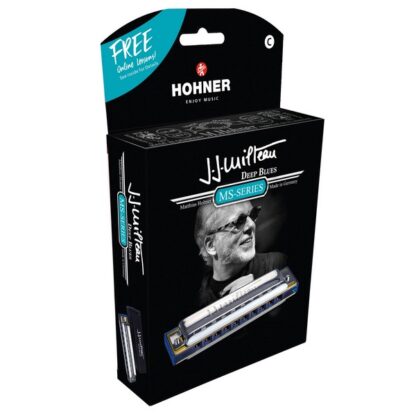 HOHNER 501/20 MS HARMO NEW MILTEAU DEEP BL C – Image 2