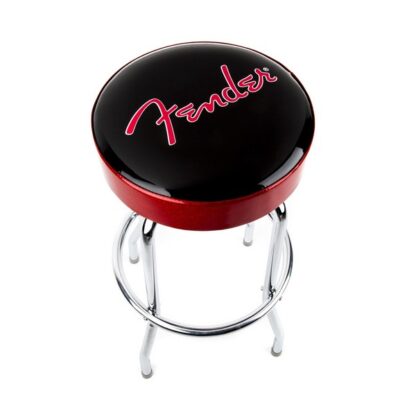 FENDER FENDER RED SPARKLE BARSTOOL 30'' – Image 2