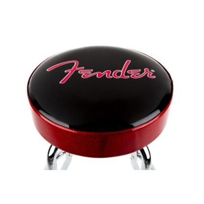 FENDER FENDER RED SPARKLE BARSTOOL 30'' – Image 3