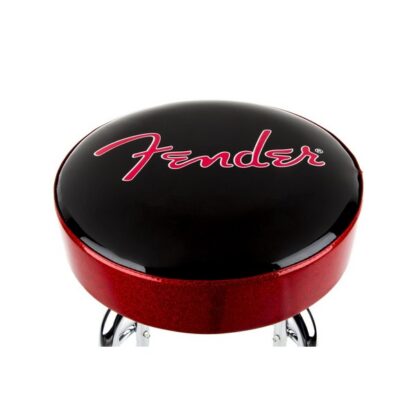 FENDER FENDER RED SPARKLE BARSTOOL 24'' – Image 2