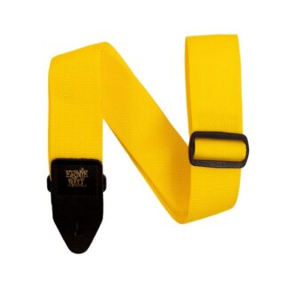 ERNIE BALL COURROIE POLYPROPYLENE JAUNE