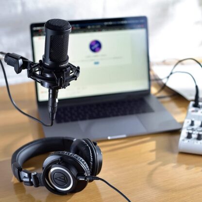 AUDIO TECHNICA AT2020 CARDIOIDE AVEC SUPPORT STUDIO – Image 4
