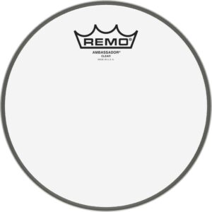 REMO 08'' AMBASSADOR TRANSPARENTES