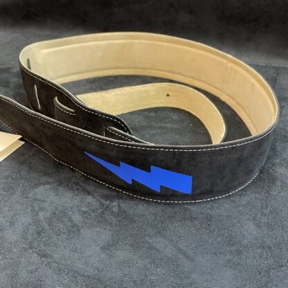 BLESES SANGLE BG313 VELOURS NOIR BLEU – Image 3
