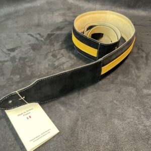 BLESES SANGLE BG325 VELOUR NOIR JAUNE