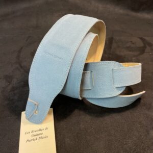 BLESES SANGLE BG35M VELOURS CIEL