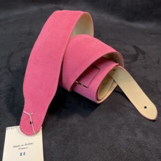 BLESES SANGLE VELOURS ROSE