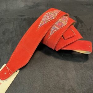 BLESES SANGLE BG393 VELOURS MEX ROUGE