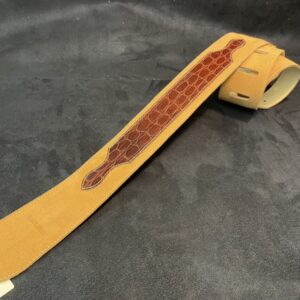 BLESES SANGLE BG-44M VELOUR CROCO CAMEL