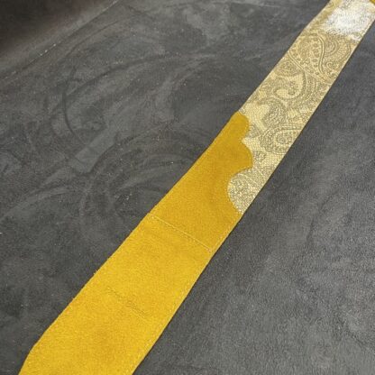 BLESES SANGLE VELOURS BANDANAS JAUNE – Image 2