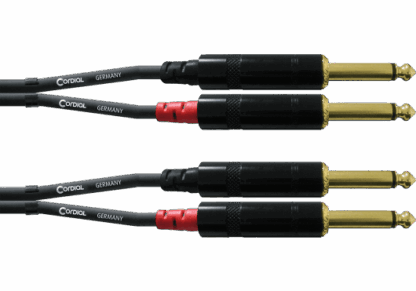 CORDIAL CABLE AUDIO 2X2 JACKS 6M