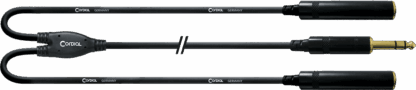 CORDIAL CABLE JACK STEREO VERS 2 JACKS STEREOS