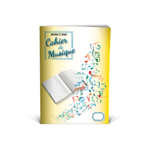CAHIER DE MUSIQUE 48P 12 PORTEES