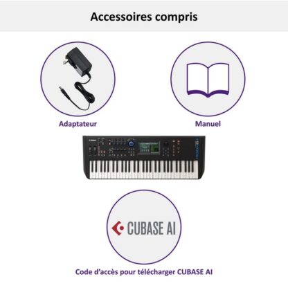 YAMAHA MUSIC SYNTHESIZER MODX6 + – Image 4