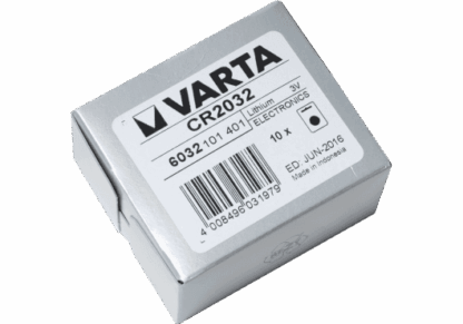 VARTA PILES CR2032 LITHIUM