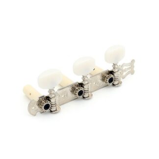 DER JUNG® MÉCANIQUES CLASSIQUE 3+3 LYRE BOUTON NACRÉ NICKEL