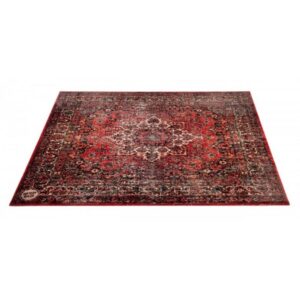 DRUM'N'BASE TAPIS VINTAGE PERSIAN 1.85 X 1.60M ANTIDÉRAPANT - ORIGINAL RED
