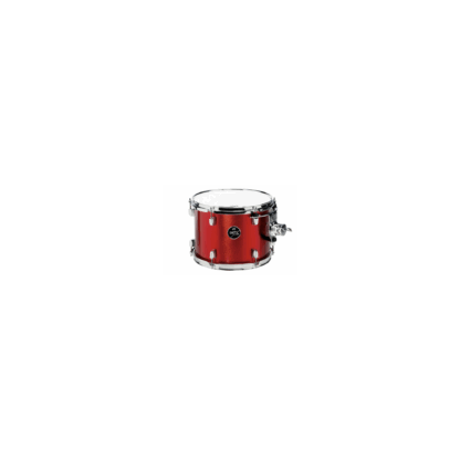 DS DRUM DSX SERIES - 20"10"12"14"+C.C 14"X5,5" - CANDY RED SPARKLE – Image 4