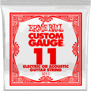 ERNIE BALL 011 ACIER PLEIN