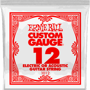 ERNIE BALL 012 ACIER PLEIN