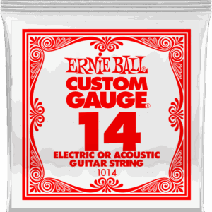 ERNIE BALL 014 ACIER PLEIN