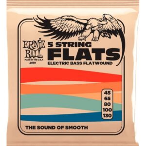 ERNIE BALL FLATWOUND BASS 45-130 5C