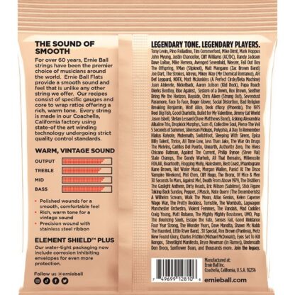 ERNIE BALL FLATWOUND BASS 45-130 5C – Image 2