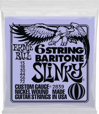 ERNIE BALL SLINKY NICKEL 13-72