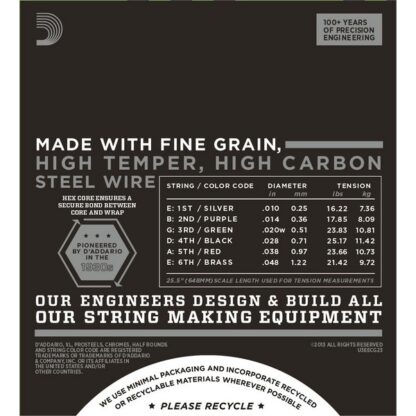 D'ADDARIO CHROMES LIGHT 10-48 – Image 3